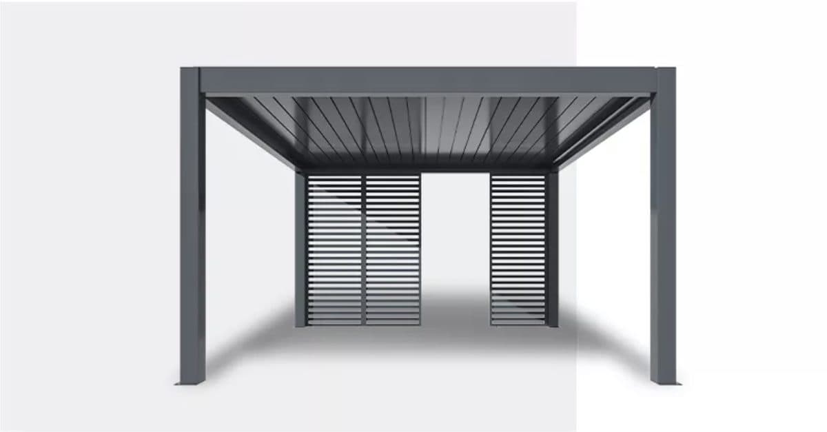 Fixed side panels